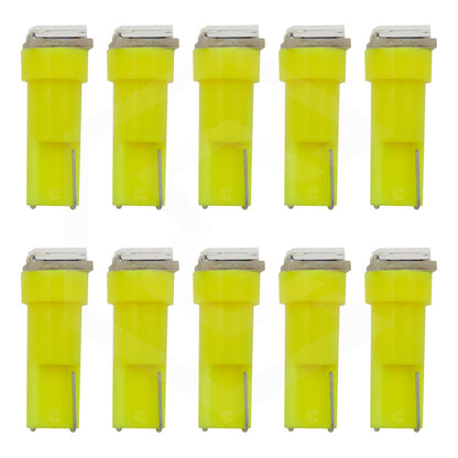 10 Focos Led Tablero De Mandos Cluster T5 2721 12v 7 Colores