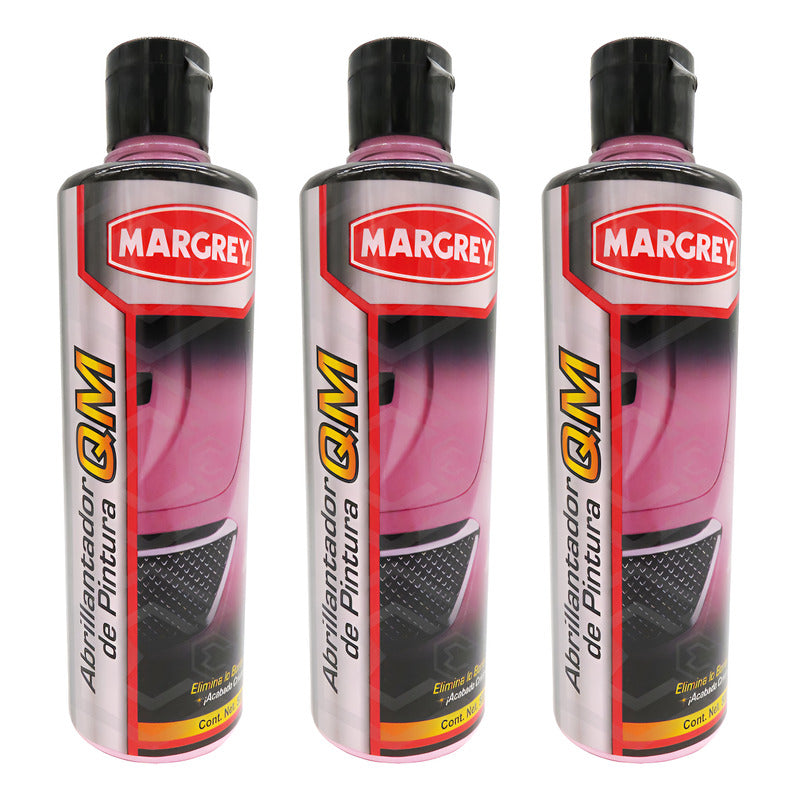 3abrillantador Cera Qm 500ml Pintura Acabado Cristal Margrey