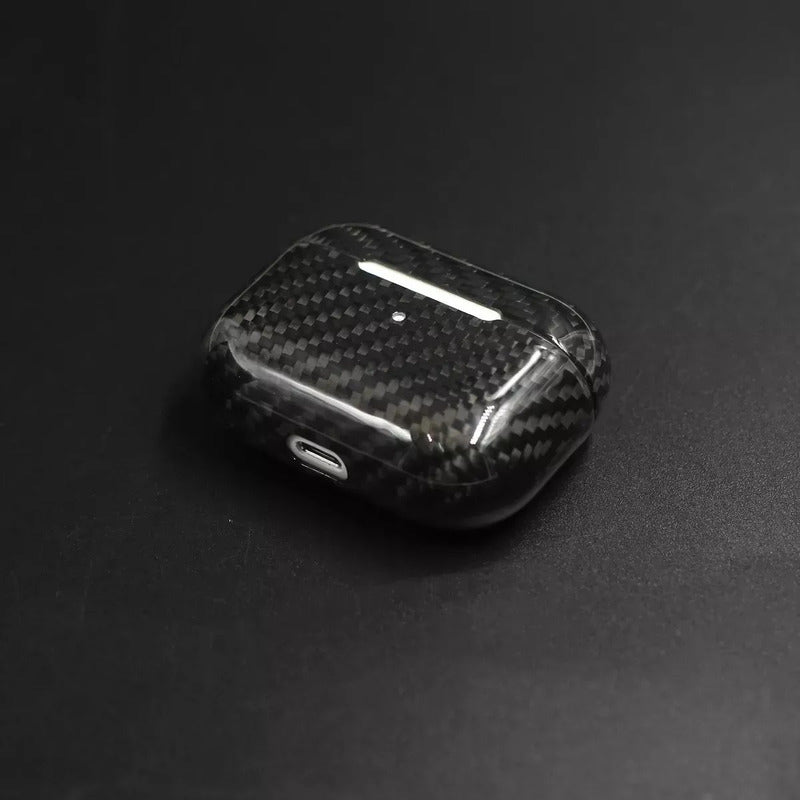 Case Para AirPods Pro De Fibra De Carbono 100% Real
