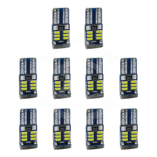 Kit 5 Par De Focos De Pellizco 18 Led Canbus Super Potente
