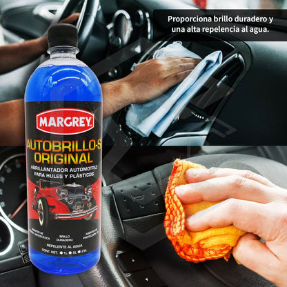 2 Autobrillo S 1l Restaurador De Plásticos Brillo Margrey Azul