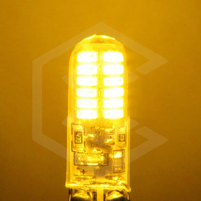 Kit De 50 Focos De Pellizco 24 Leds Canbus Fijo+estrobo 12v