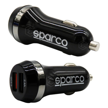 Soporte Porta Celular Magnético C/ Cargador Cable Usb Sparco