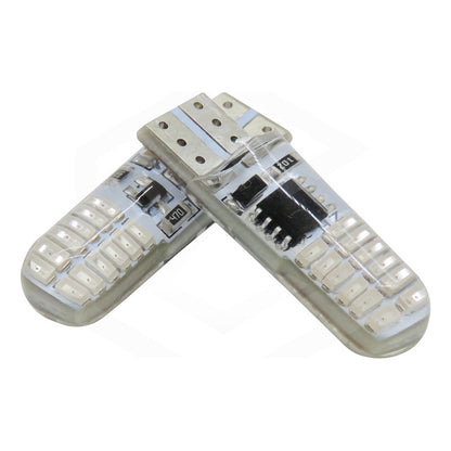Kit De 50 Focos De Pellizco 24 Leds Canbus Fijo+estrobo 12v