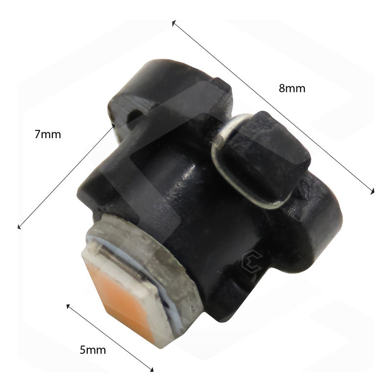 Kit 4 Focos Led T3 Clúster Para Tablero Mandos Fija 12v