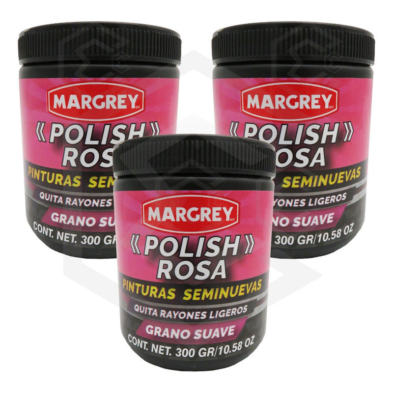 3 Polish 300gr Blanco,rojo,rosa Alto Brillo Grano A Elegir
