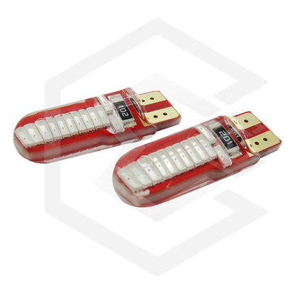 Kit 10 Focos De Pellizco T10 W5w 24 Leds Canbus 12v Fijo