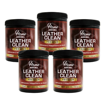 5 Limpiador E Hidratante De Piel Leather Clean Premium 300gr