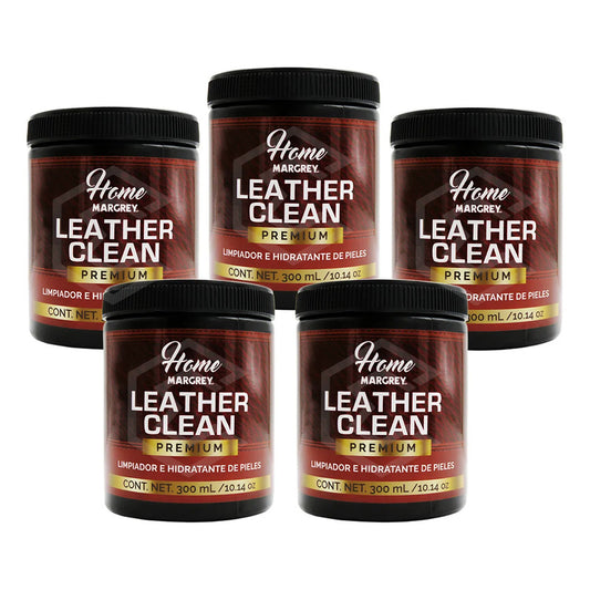 5 Limpiador E Hidratante De Piel Leather Clean Premium 300gr