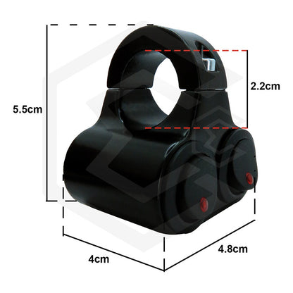 Doble Switch Interruptor Para Moto On/off C/luz Metalico