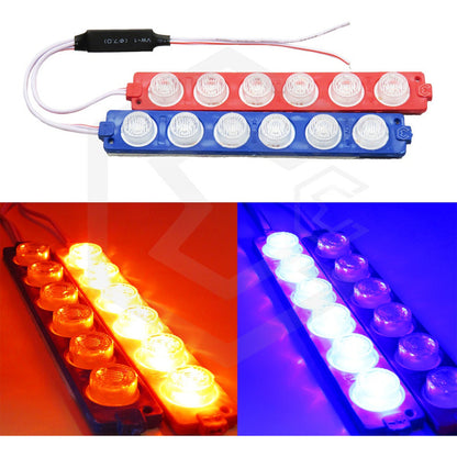 10 Módulos 12 Leds Código 3 Funciones Grúa Torrera 6w T