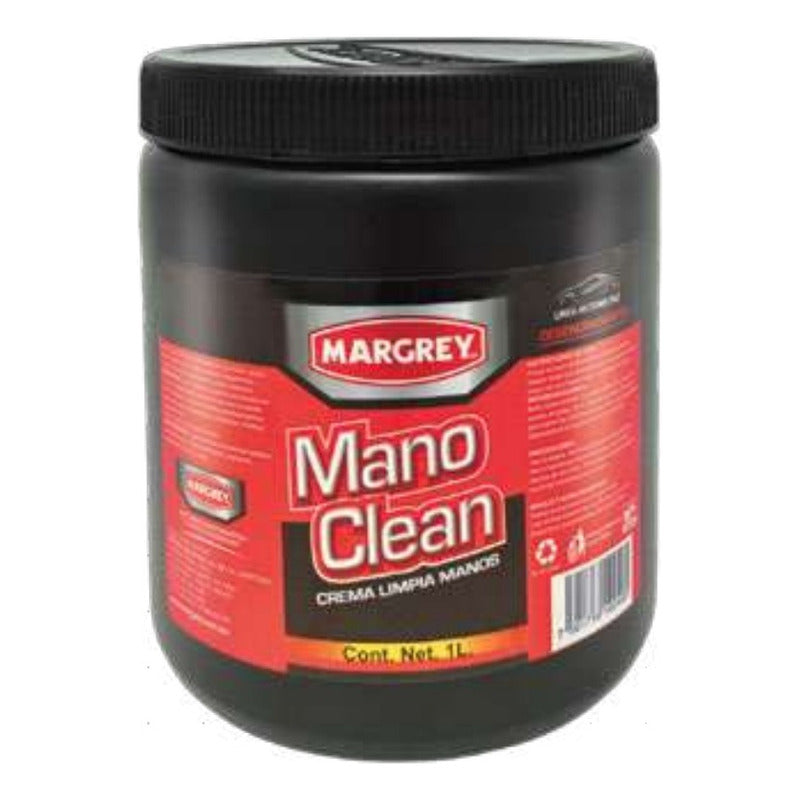 Crema Limpiadora Desengrasante Manos Margrey Mano Clean 1lt Refrescante