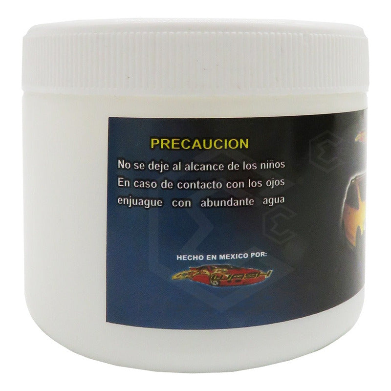 2 Crema Abrillantadora Tablero Facia Moldura Protección 180g Blanco