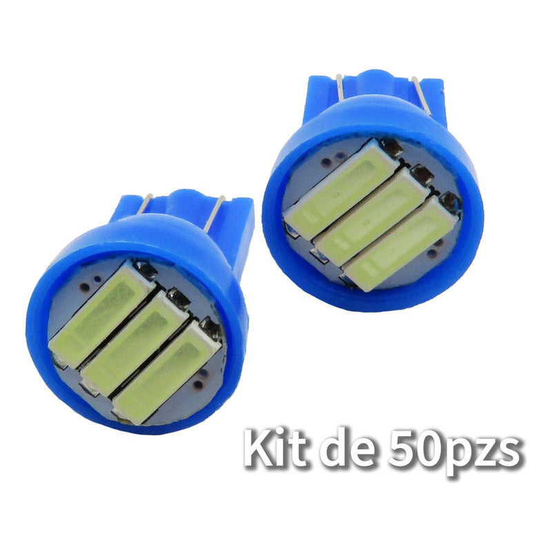 Kit 50 Focos De Pellizco 3 Leds Grande Super Potente