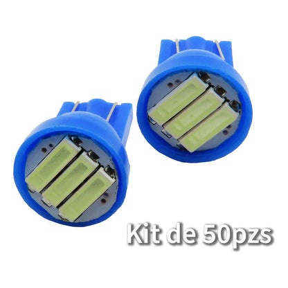 Kit 50 Focos De Pellizco 3 Leds Grande Super Potente