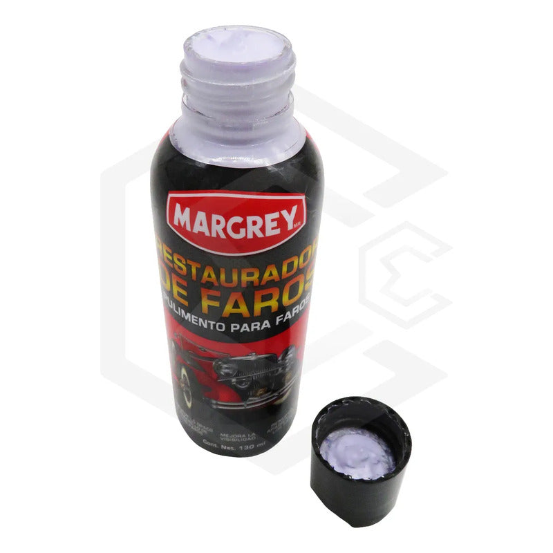 Kit Margrey Crema, Restaurador De Faros Y Plastimagic 200g