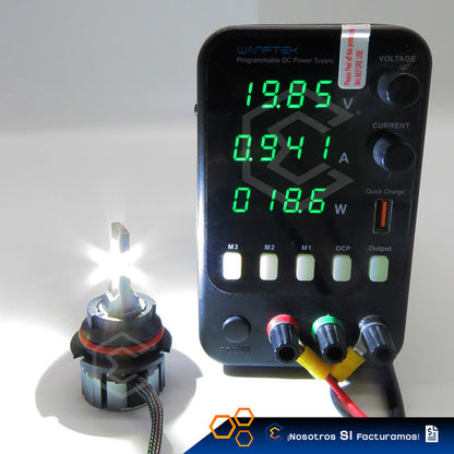 Kit Focos 24led 9004 Alta Y Baja Plug Y Play 10000lm 12-24v 9004