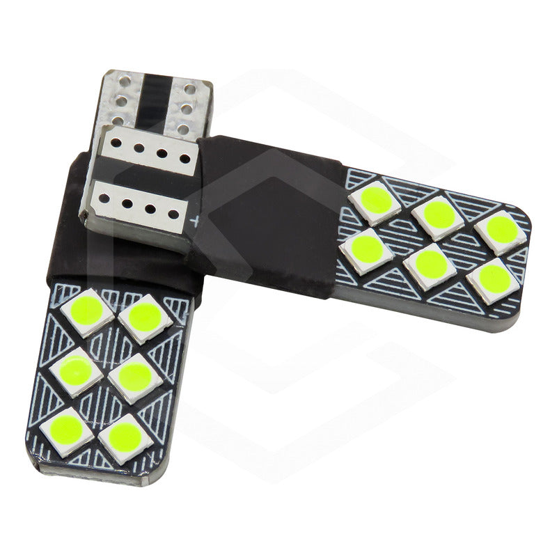 Par De Focos De Pellizco 12 Led 3 Funciones D Estrobo Canbus