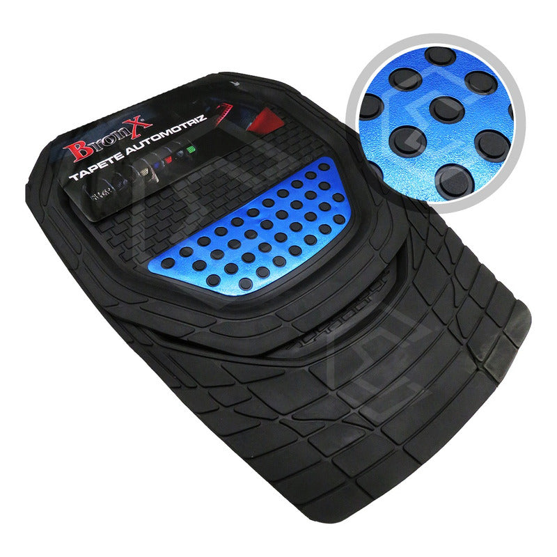 Tapete Tipo Charola Uso Rudo Auto Camioneta Juego 4 Piezas
