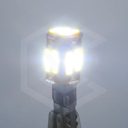 Par De Focos De Pellizco 10 Leds 7014 Canbus 12v Blanca