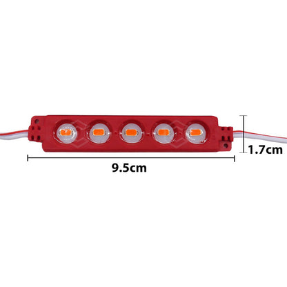 20 Modulos De 5 Leds 5630 Hiper Led Ip65 Contra Agua Color
