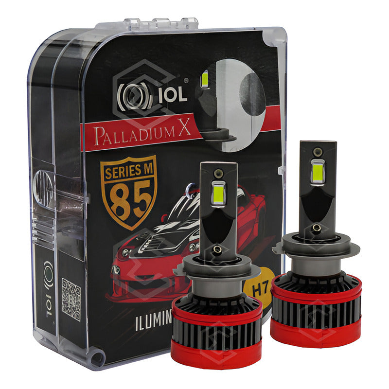 Kit 2 Focos Led H7 Csp Canbus Ventilador Alta Baja 16000lm H7