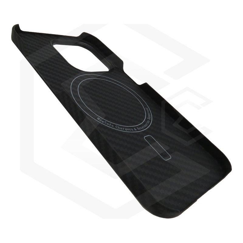 Funda Case De iPhone 13-14 Fibra De Carbono 100% Real