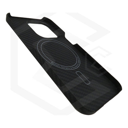Funda Case De iPhone 13-14 Fibra De Carbono 100% Real