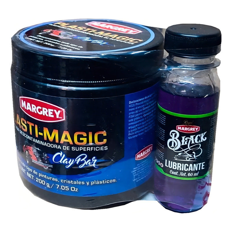 Plastilina Descontaminante Margrey Plasti-magic 200g Para Autos