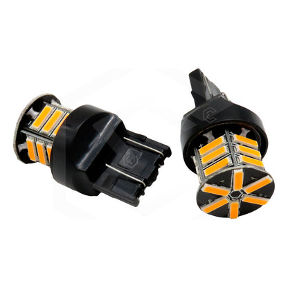 Par Focos 21 Leds 7443 Cuartos Stop Direccional Estrobo 12v