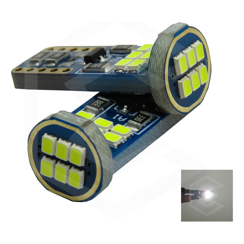 Kit 5 Par Focos De Pellizco 18 Led Canbus Alta Intensidad