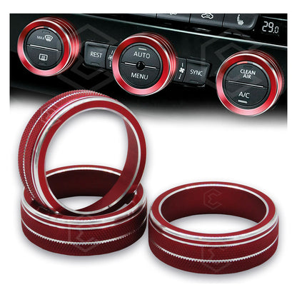 Anillo Embellecedor Control Aire Fr Ateca Passat Tiguan 3pza