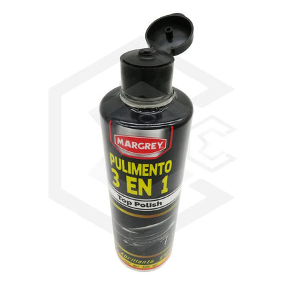 5abrillantador, Cera Y Pulimento 3 En 1 Polish Margrey 500ml