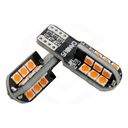 Par De Focos Pellizco T10 24 Leds Canbus 3030 Alta Potencia