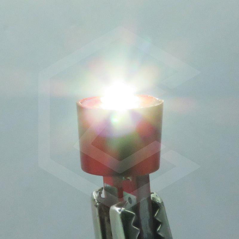 Kit 10 Focos De Pellizco T10 1 Led Hiper Canbus No Error 12v T10 Blanco Frío