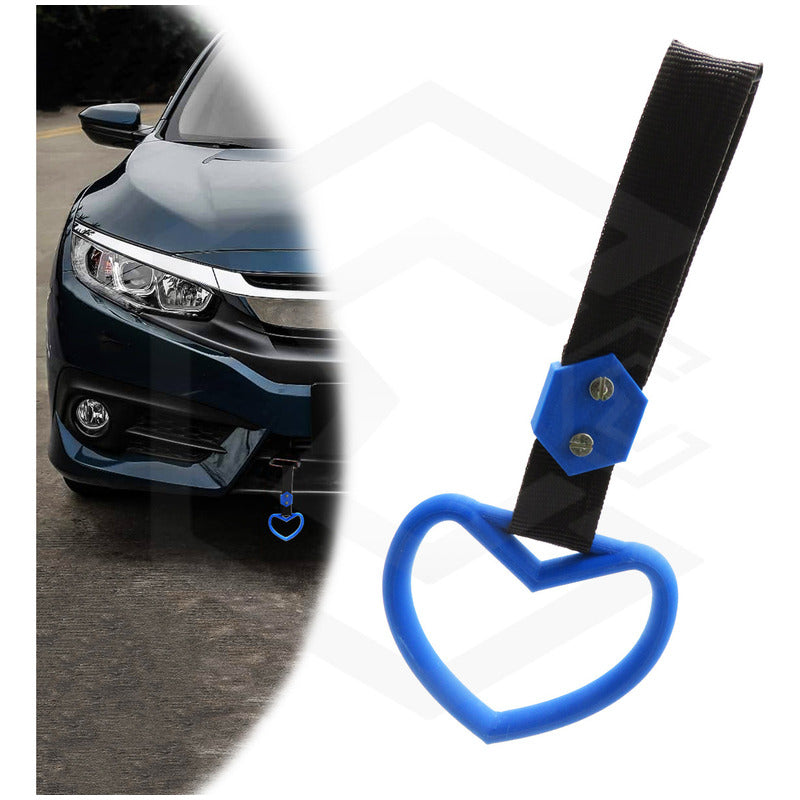 Tiron Corazon Jdm Tsurikawa Strap Remolque Gancho Decorativo