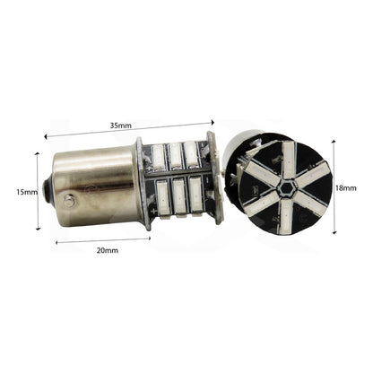 10 Focos 18 Leds 1156 1157 3156/7 7440/3 Fijo Cuartos Stop