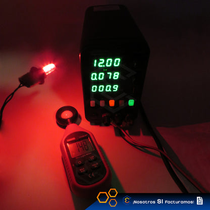 Par De Focos De Pellizco T10 10 Leds Smd Silicón Mosaico 12v