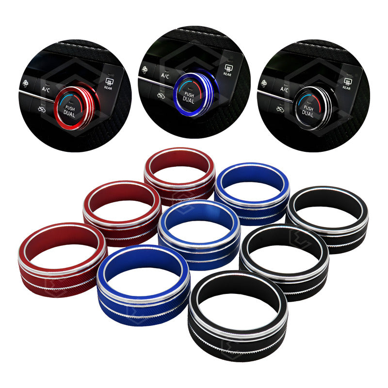 Anillo Embellecedor Control Aire Fr Ateca Passat Tiguan 3pza
