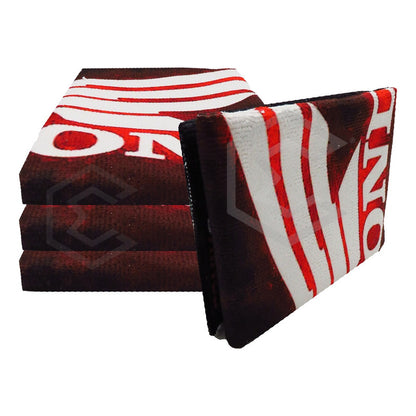 Toalla Microfibra Roja Moto Honda Gold Wing Cbr Navi 55x40