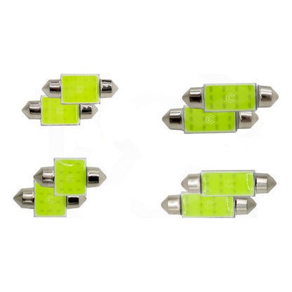 10 Pzs Foco Led Cob Festoon Fusible Interior 31 36 39 41 Mm