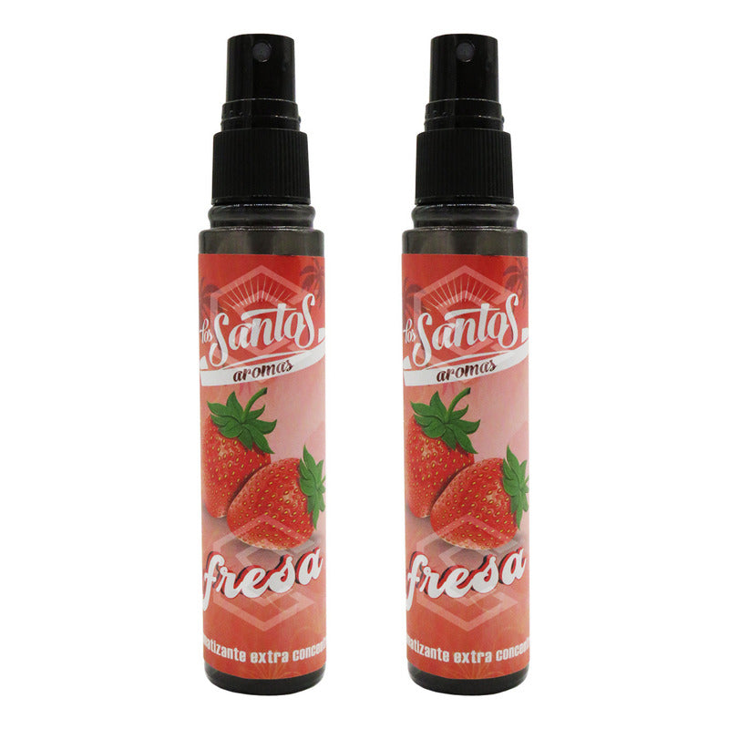 2 Aromatizante Botella Spray Liquido 60ml Auto Casa Ambiente
