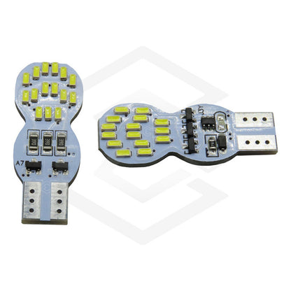 10 Foco De Pellizco T10 30 Led Secuencial Stop Direccional