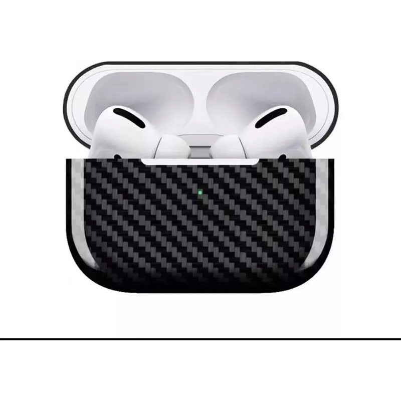 Case Para AirPods Pro De Fibra De Carbono 100% Real