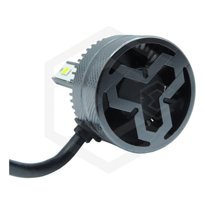 Kit Focos 880 12 Led Csp 9-30v 33.9w Reales Alta Baja 8000lm 880