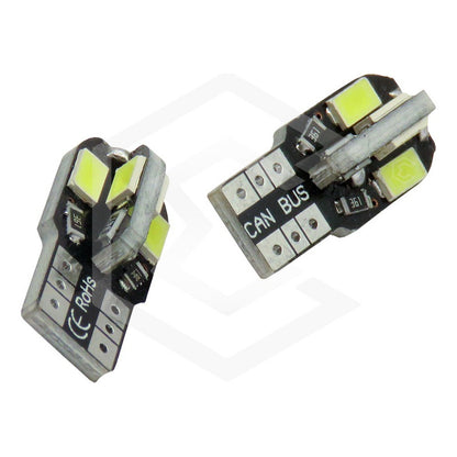 Kit 5 Par Focos De Pellizco 8 Led Canbus Alta Intensidad 12v