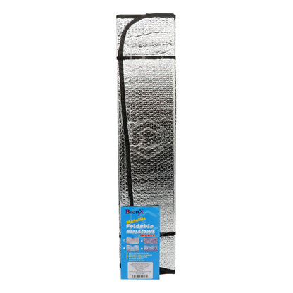 Cubresol Parasol Para Camioneta Pickup Cromado 150 X 68cm