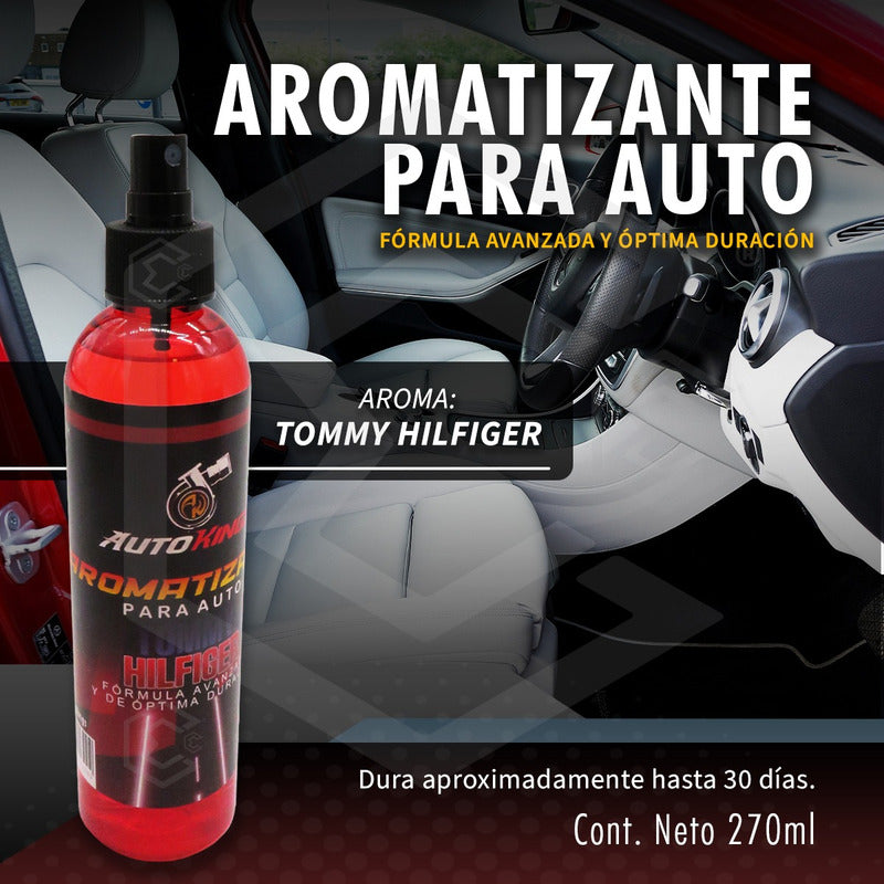 6 Aromatizante P Auto Desodorante Liquido Casa Oficina 270ml