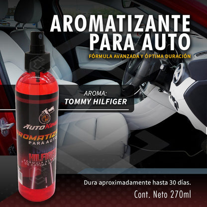 6 Aromatizante P Auto Desodorante Liquido Casa Oficina 270ml