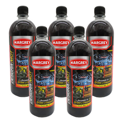 5 Desgramot 1lt Removedor Grasa Pesada Chapopote Margrey